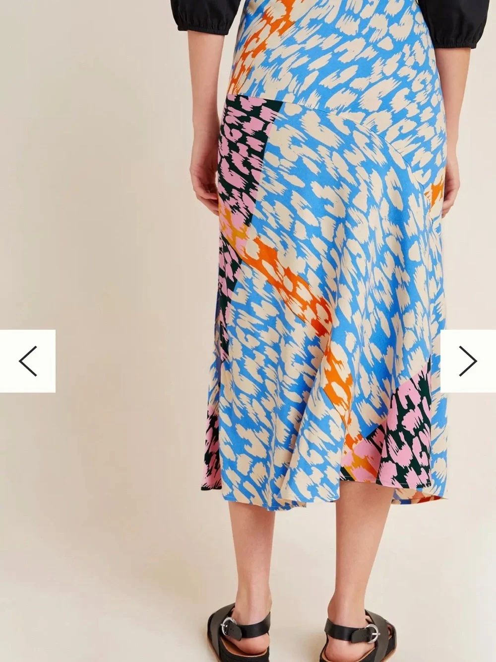 Corey Lynn Calter- Colorful Printed Midi Skirt-sz Medium!! Beautiful shape! - Picture 4 of 9